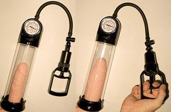Uporaba vakuumske črpalke za povečanje penisa